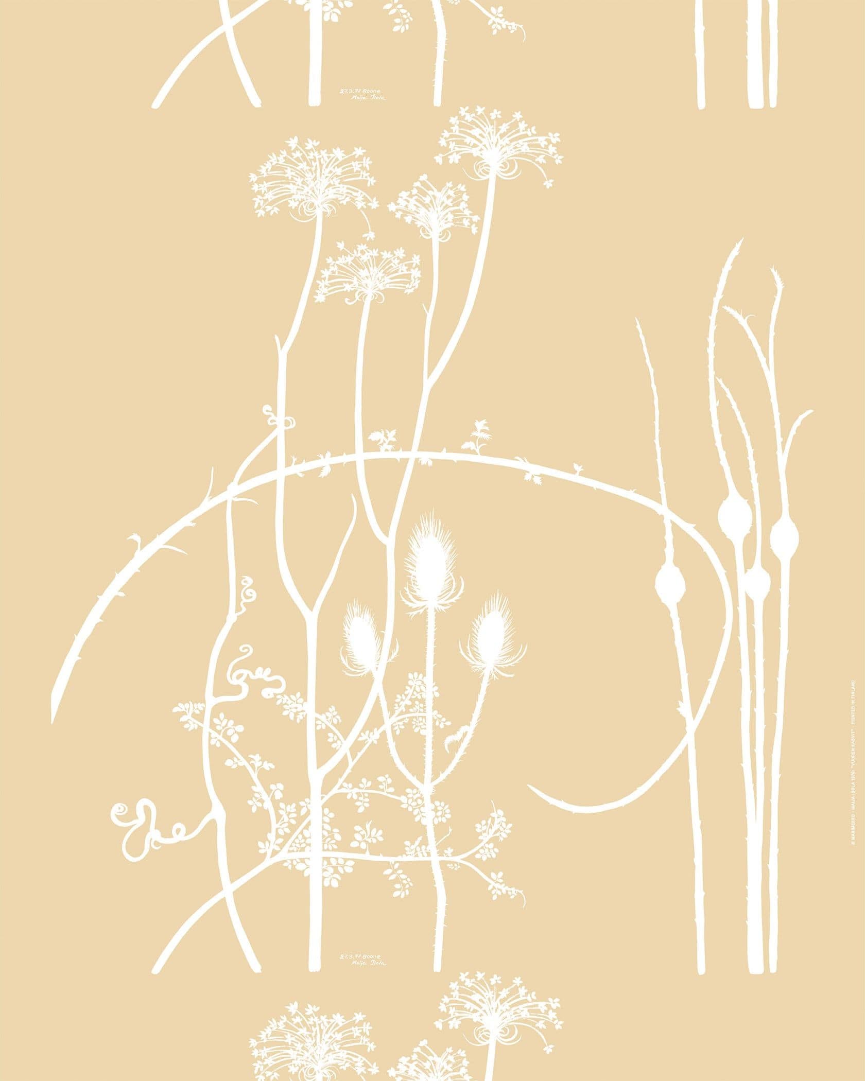 Vuoren Kasvit リネンファブリック