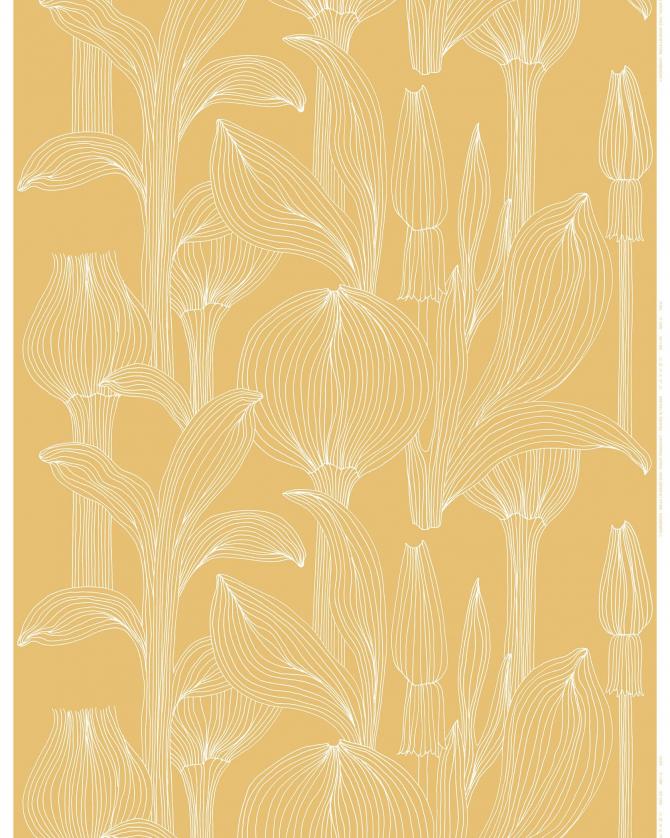 Kukat Puhkeavat リネンファブリック