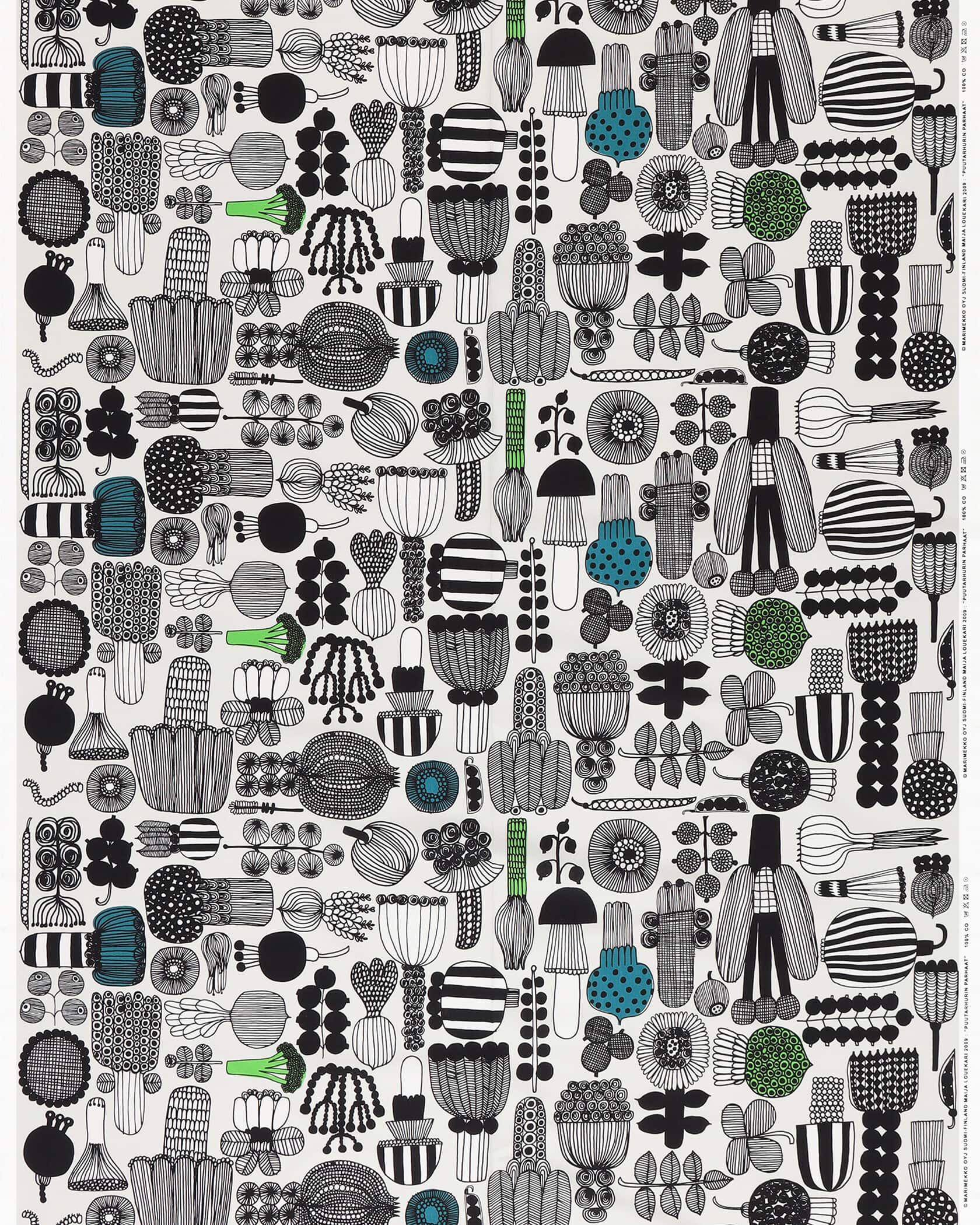 Puutarhurin Parhaat コットンファブリック