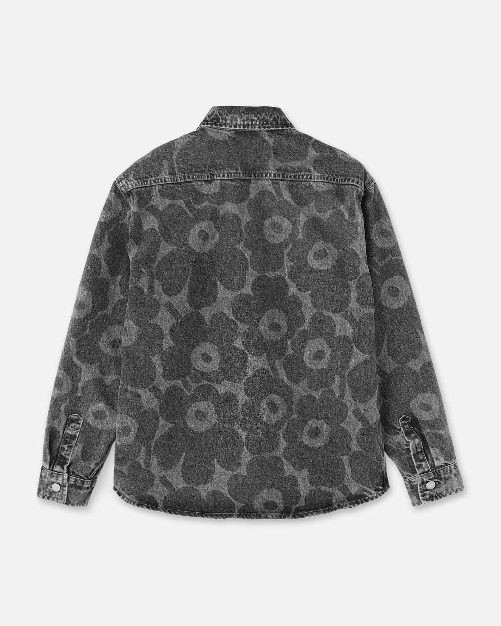 最安値！Marimekko Maridenim Unikko デニムシャツ Maridenim】 Unikko / Unikko jean shirt（シャツ/ブラウス