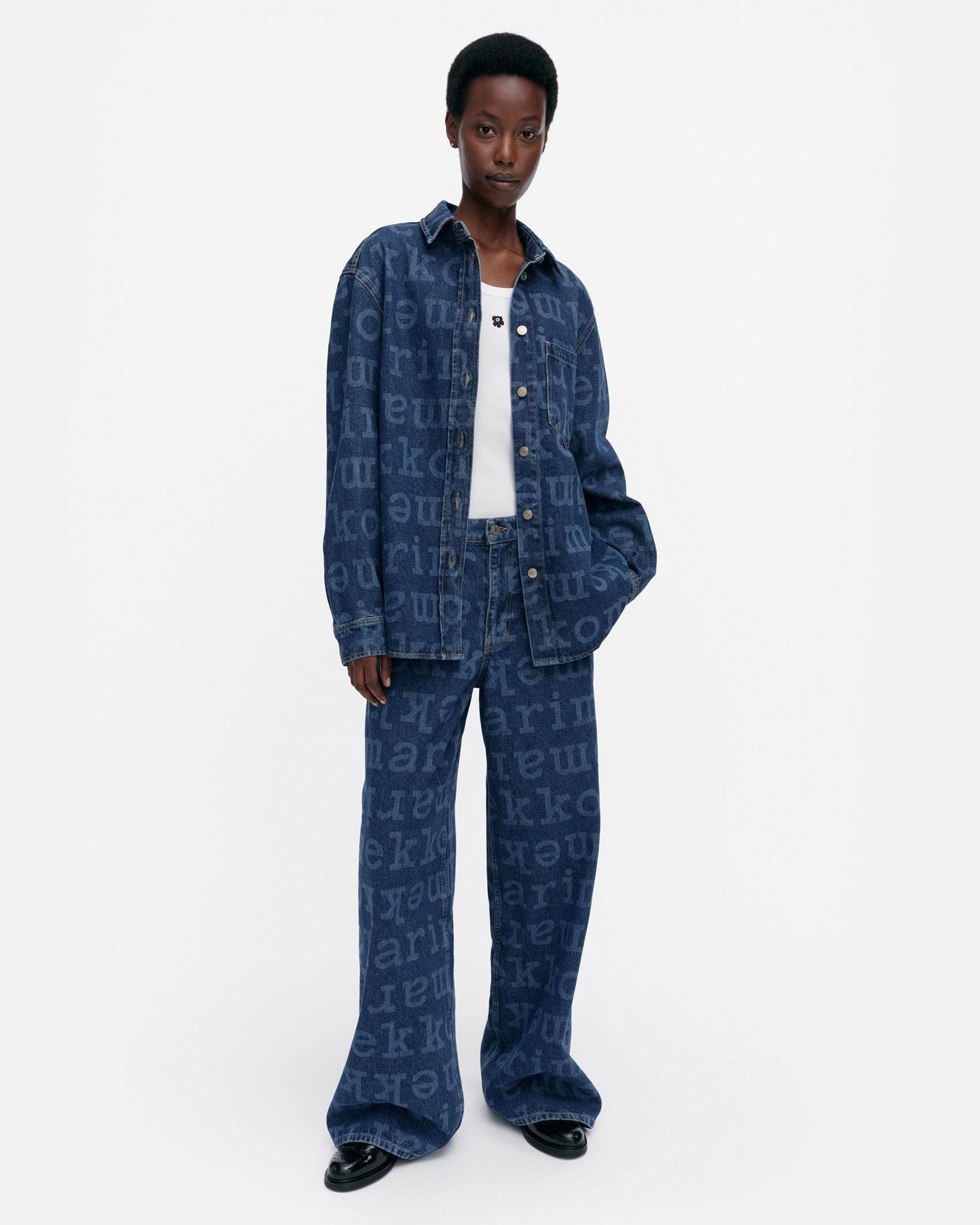 【新品未使用】Maridenim Vaihe Unikko シャツ Maridenim Vaihe Unikko シャツ | Maija Isola | Marimekko