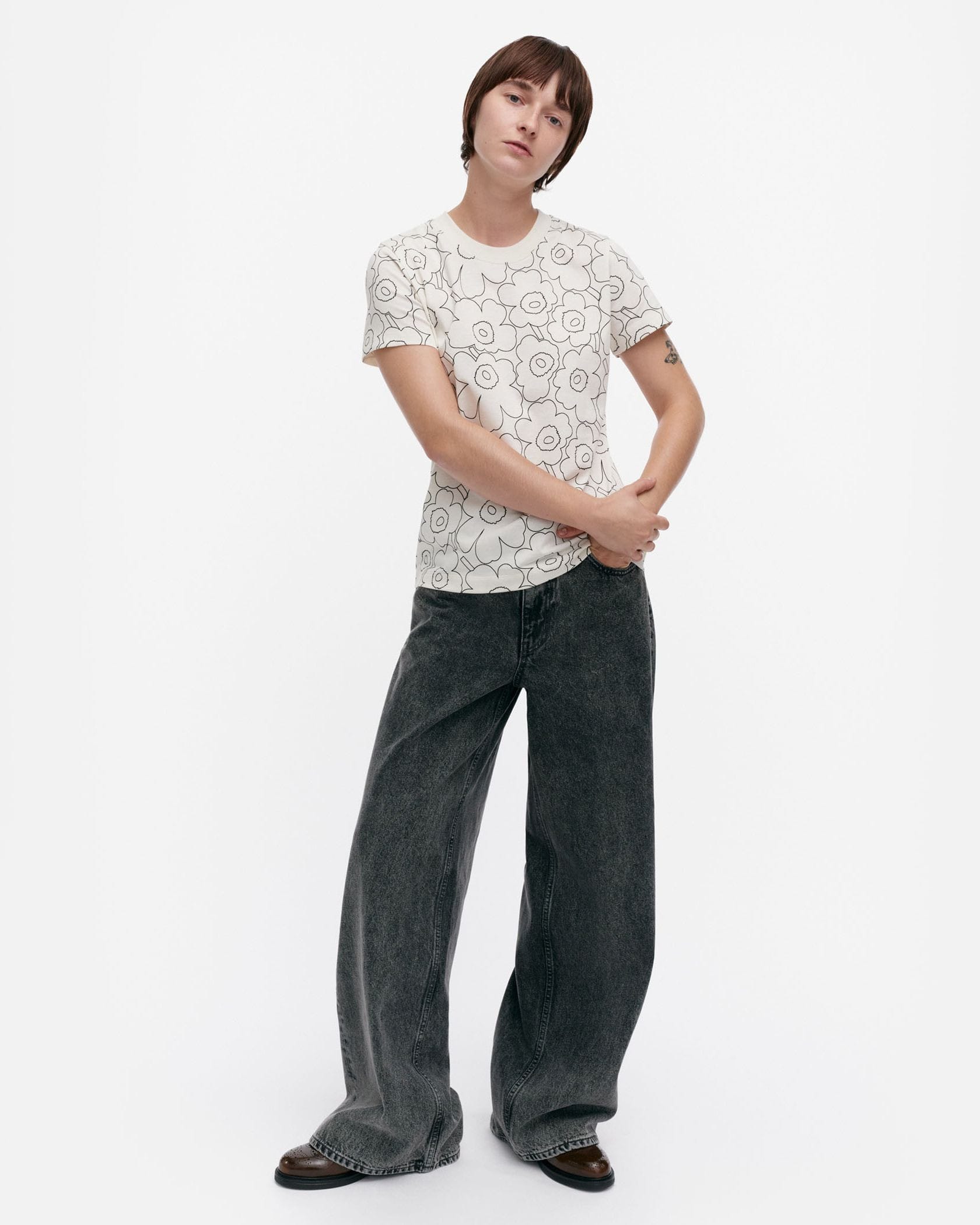 【2025SS】marimekko マリメッコ/ Tunnit Unikko Tシャツ Tunnit Unikko T-shirt | Marimekko