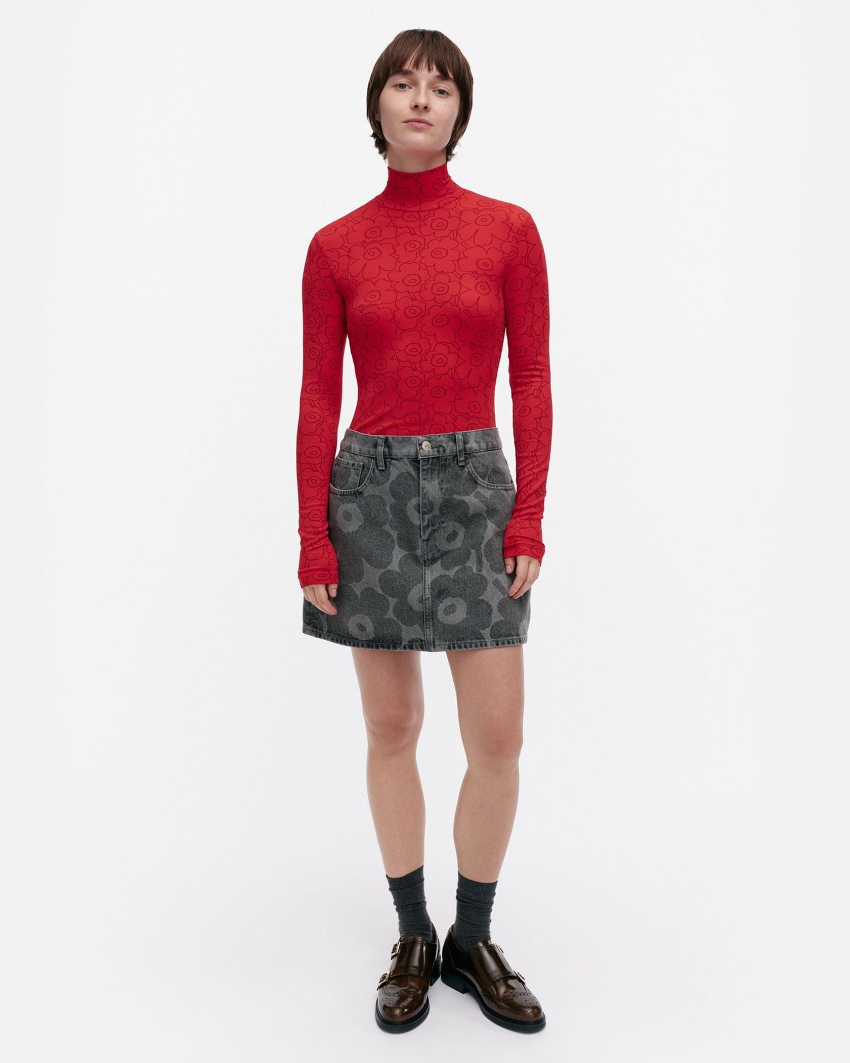 Maridenim Ruudut Unikko スカート