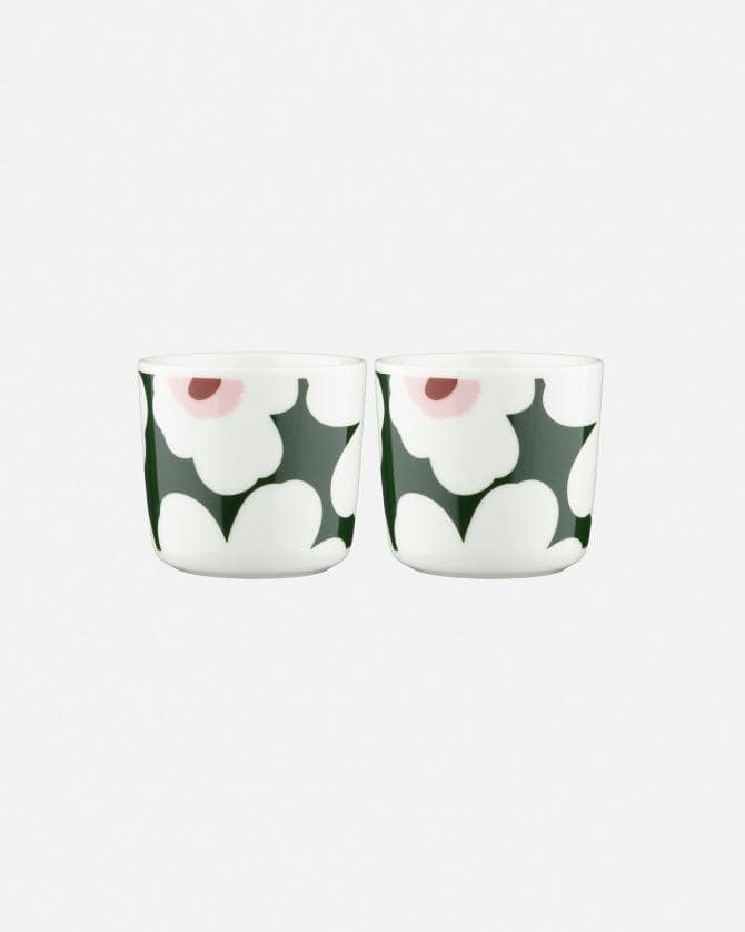 【日本限定】Unikko コーヒーカップセット（ハンドルなし）200ml