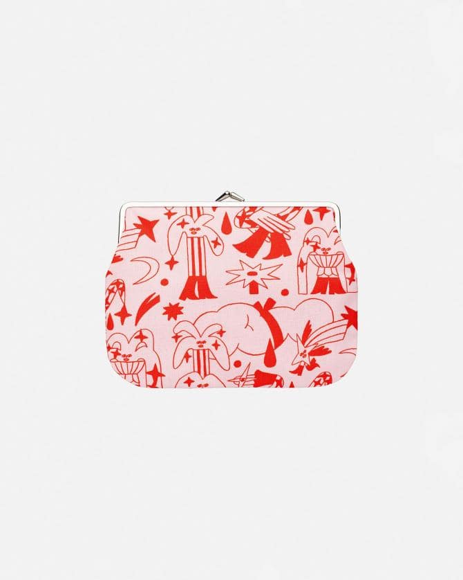 【一部店舗・オンラインストア限定】Aureate Glow Puolikas Kukkaro がま口ポーチ