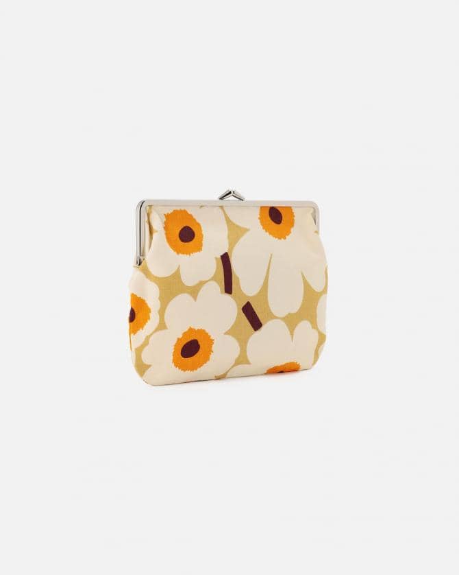 Mini Unikko Puolikas Kukkaro がま口ポーチ