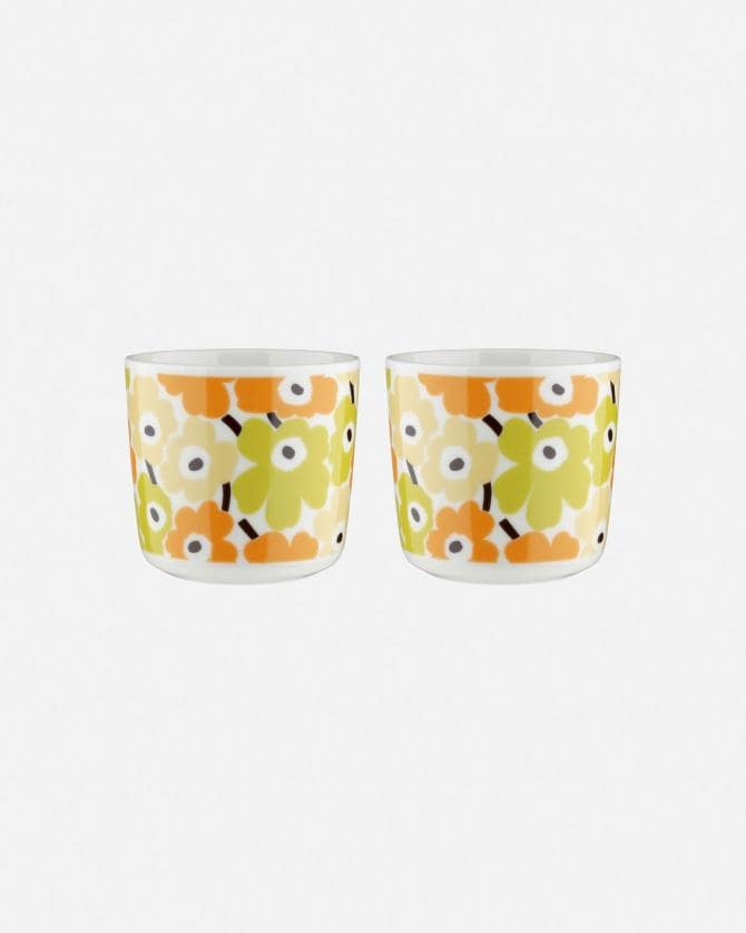【アジア限定】Pikkuinen Unikko コーヒーカップセット（ハンドルなし）200ml