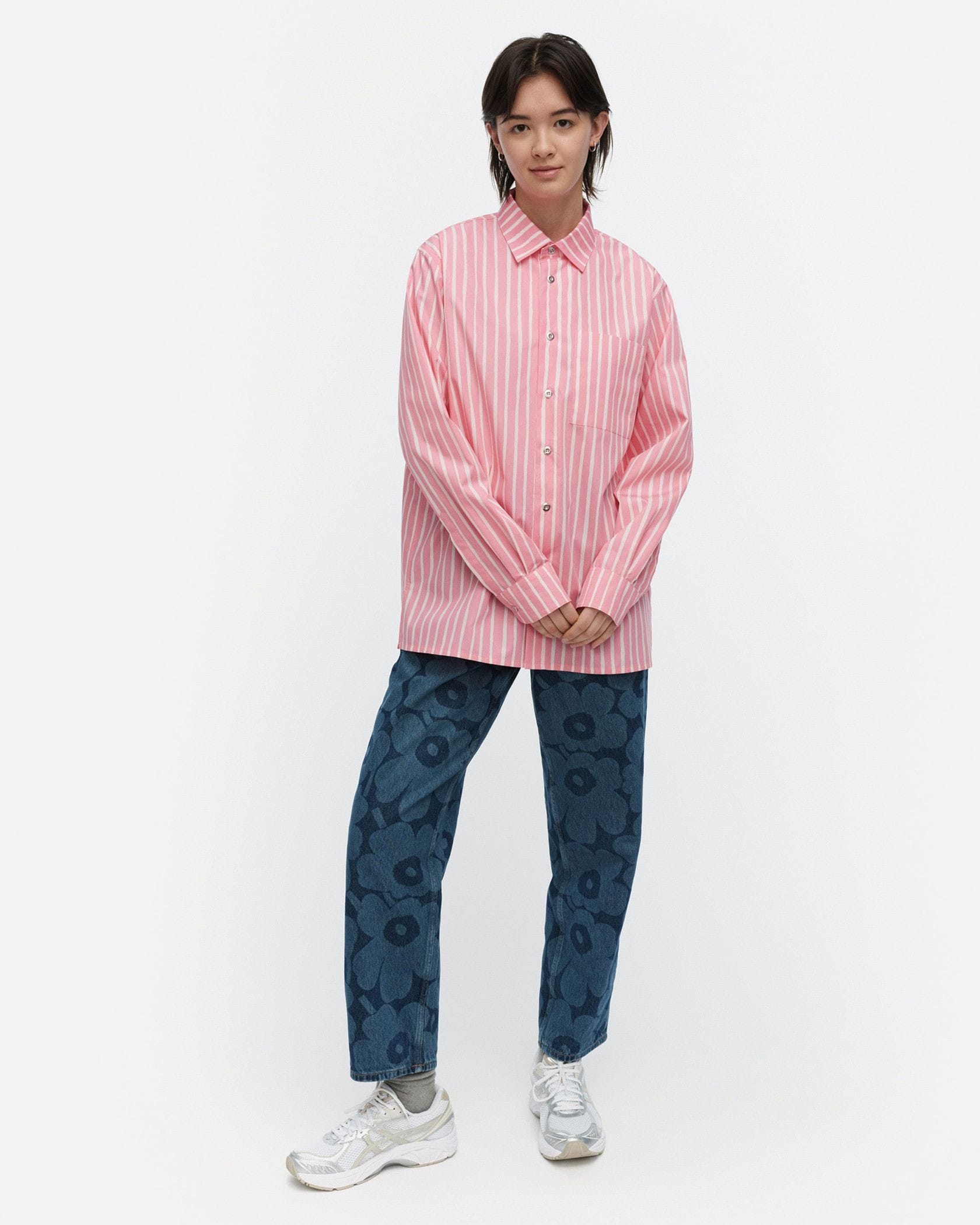 セール限定1枚　マリメッコ　キオスキ　Jokapoikaシャツ　ヨカポイカ　新品 Jokapoika シャツ | Vuokko Eskolin-Nurmesniemi | Marimekko