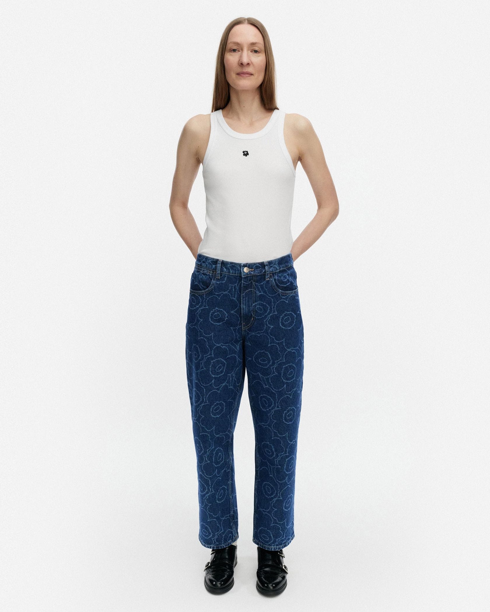 日本・フィンランド限定】Maridenim Barrel Piirto Unikko ジーンズ