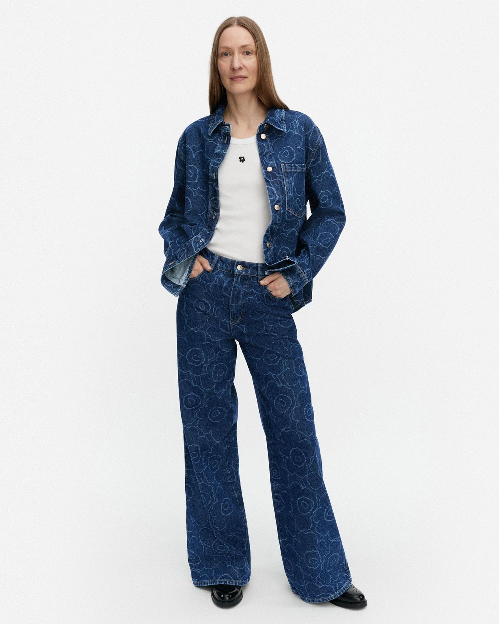 日本・フィンランド限定】Maridenim Vaihe Piirto Unikko シャツ