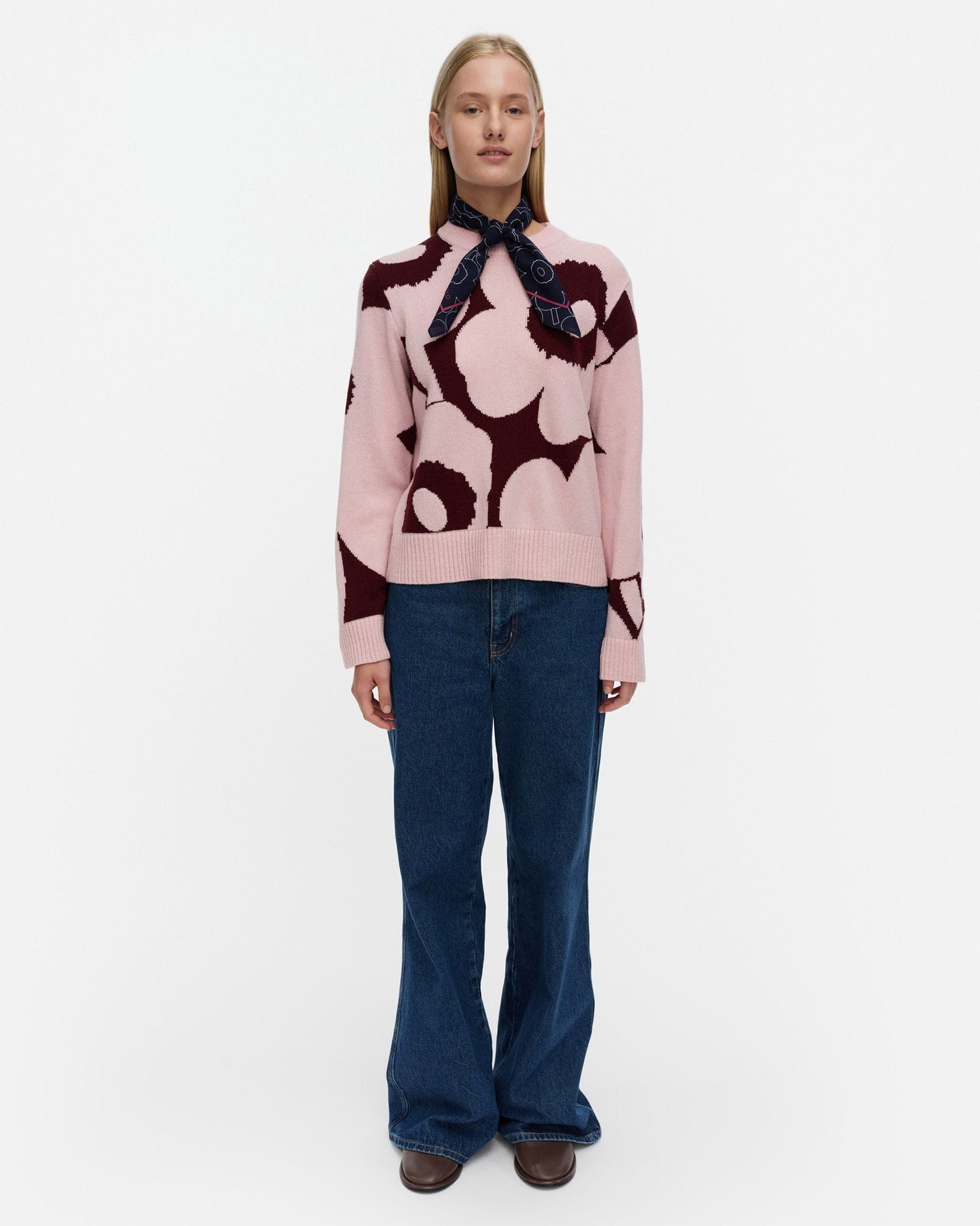 Harhautus Unikko ニットカーディガン | Maija Isola | Marimekko