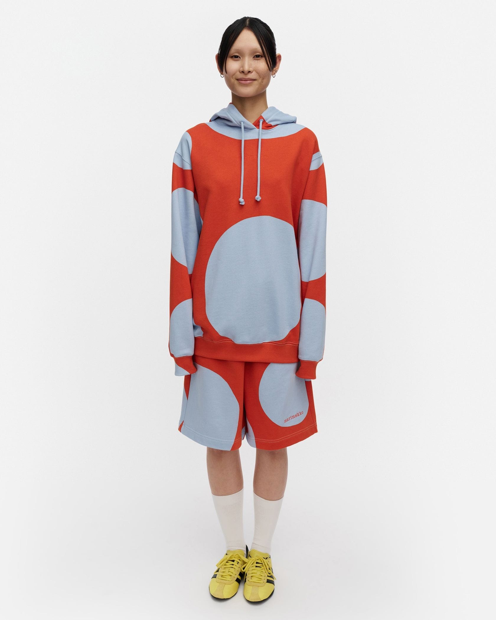 お値下げ　新品タグ付き　マリメッコ　ハーフパンツ オンラインストア限定】Sarana Klaava ハーフパンツ | Annika Rimala