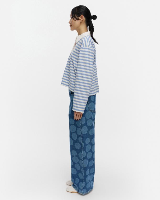 【一部店舗・オンラインストア限定】Kipina Tasaraita Unikko カットソー