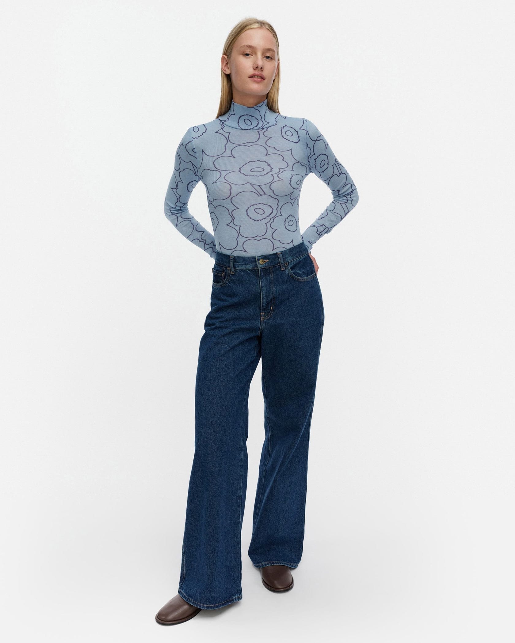Vaihde Unikko カットソー | Maija Isola | Marimekko (マリメッコ