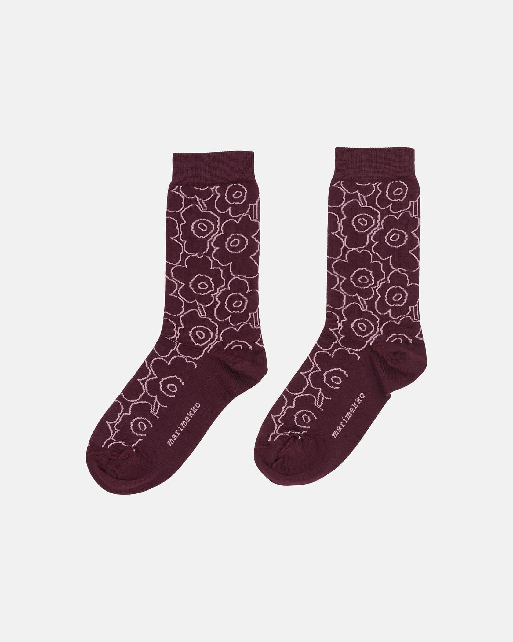 marimekko マリメッコ/ Pieni Unikko クリスマスソックス Linjaus Piirto Unikko ソックス | Maija Isola | Marimekko