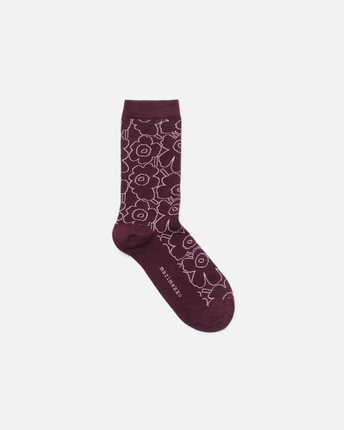Linjaus Piirto Unikko ソックス