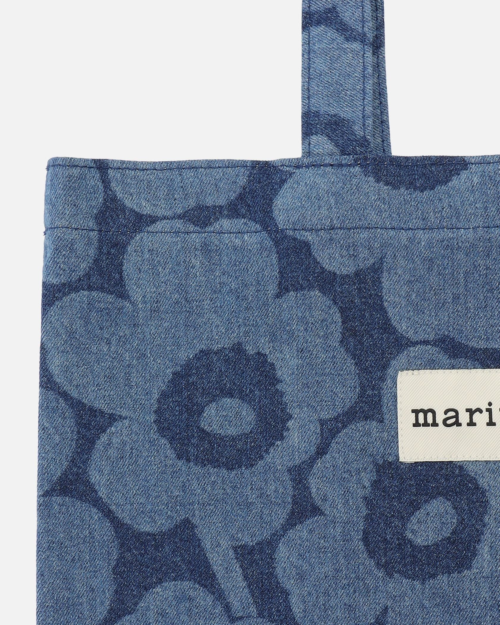 Vankka Denim Unikko トートバッグ | Maija Isola | Marimekko