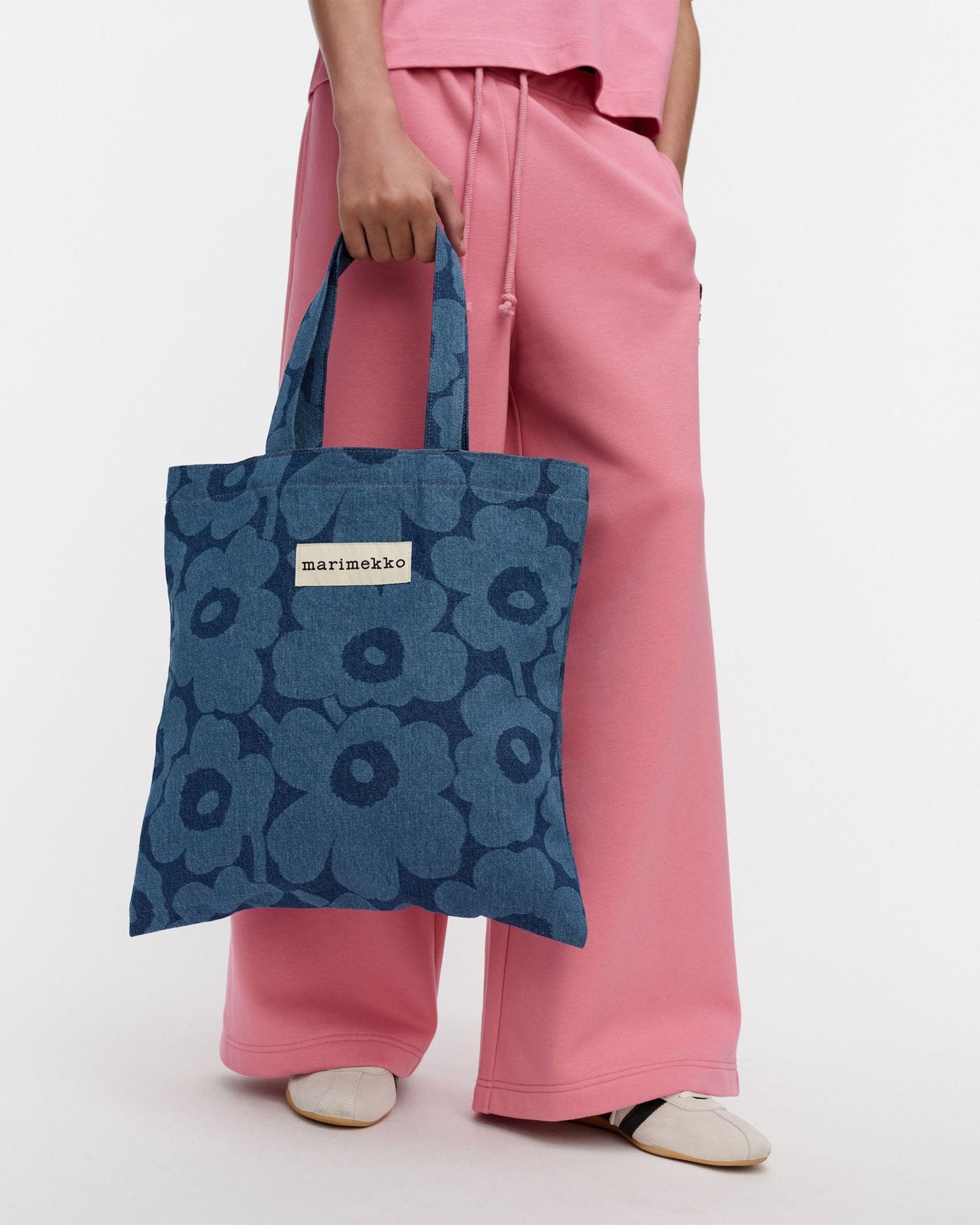 Vankka Denim Unikko トートバッグ | Maija Isola | Marimekko