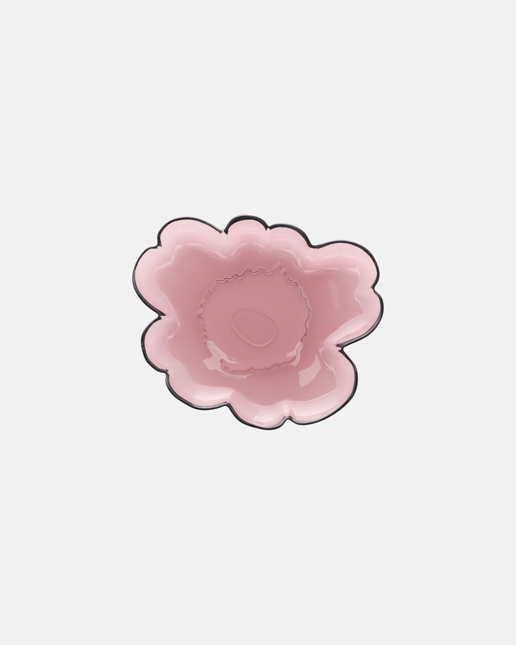 新品 未使用 マリメッコ ウニッコ ピンク ガラス プレート 20cm Unikko ガラスプレート 20cm | Maija Isola | Marimekko (マリメッコ