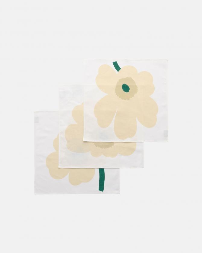 Unikko ファブリックナプキン 3枚セット