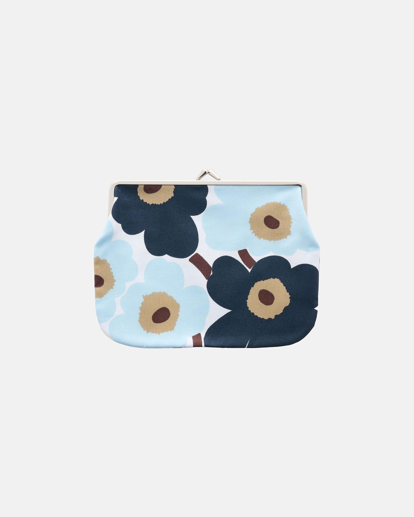 Mini Unikko Puolikas Kukkaro がま口ポーチ | Maija Isola
