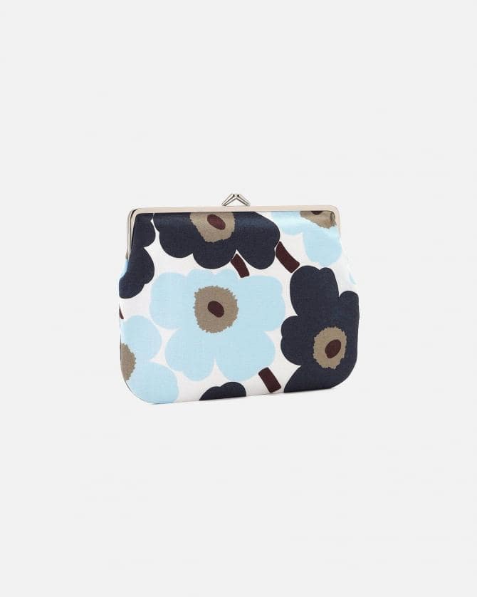 Mini Unikko Puolikas Kukkaro がま口ポーチ