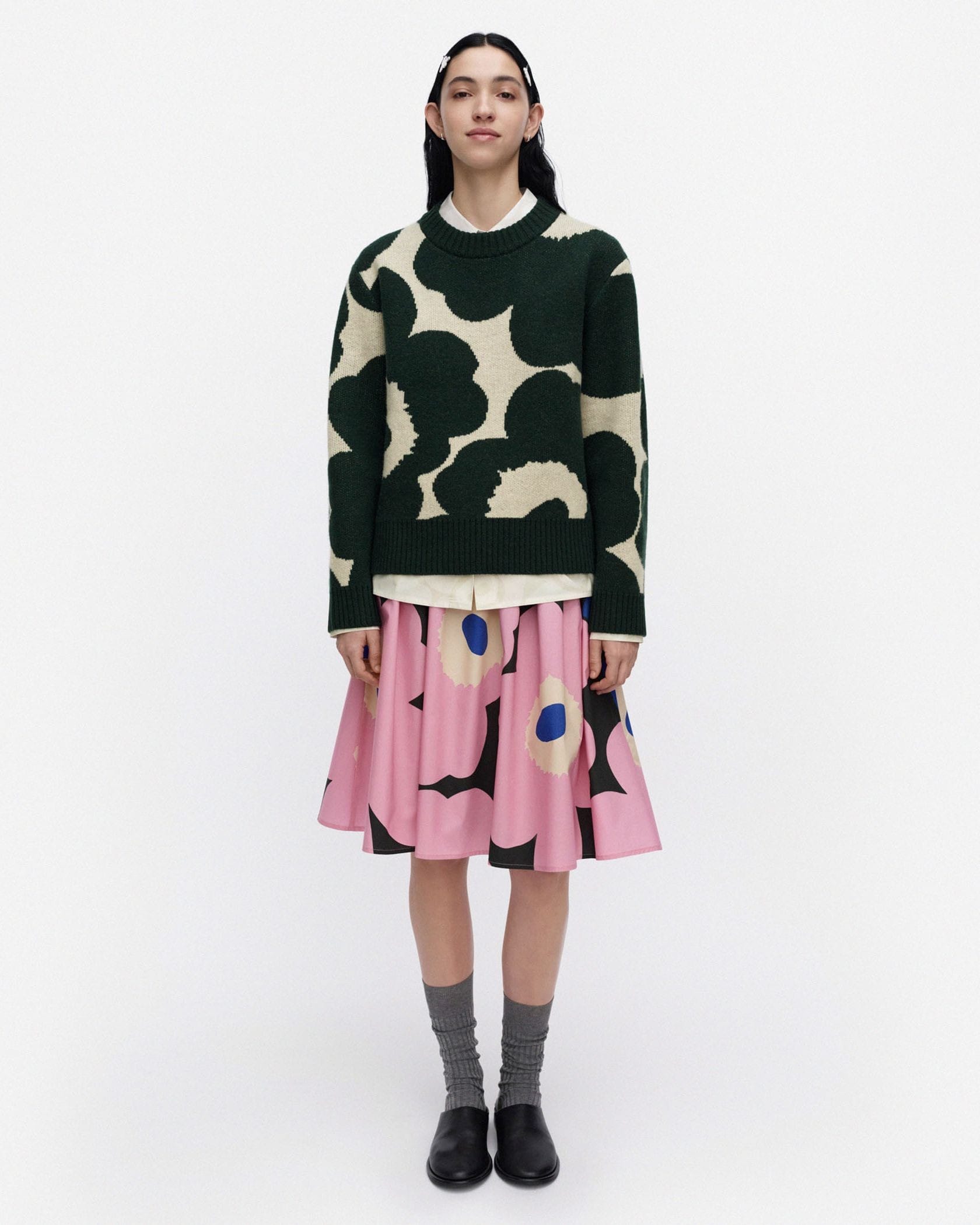 Virtaus Unikko ニット | Maija Isola | Marimekko (マリメッコ) 日本