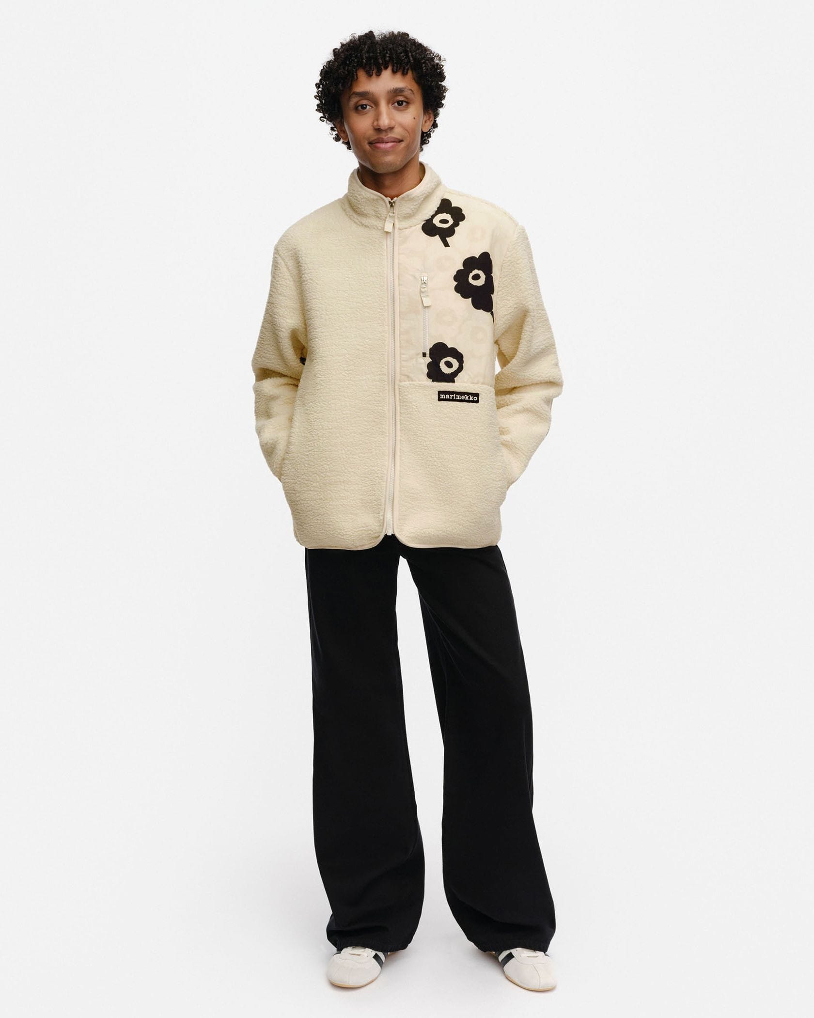 Vaellus Mini Unikko フリースジャケット | Maija Isola | Marimekko Vaellus Mini Unikko フリースジャケット | Maija Isola | Marimekko