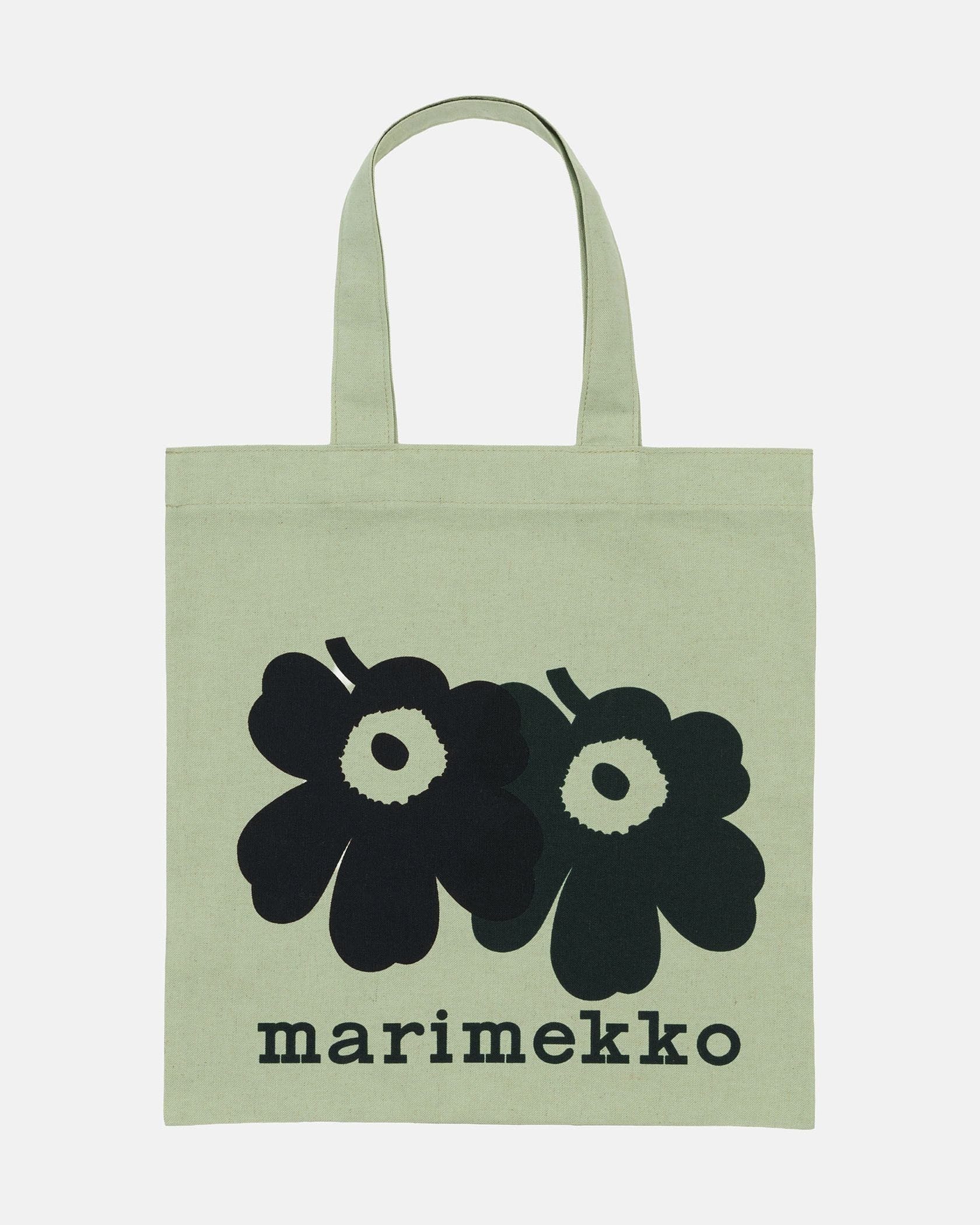 Marimekko Unikko トートバッグ マリメッコ　グリーン アジア限定】Vankka Unikko トートバッグ | Maija Isola | Marimekko