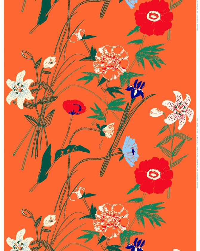 Puutarhakutsut コットンファブリック