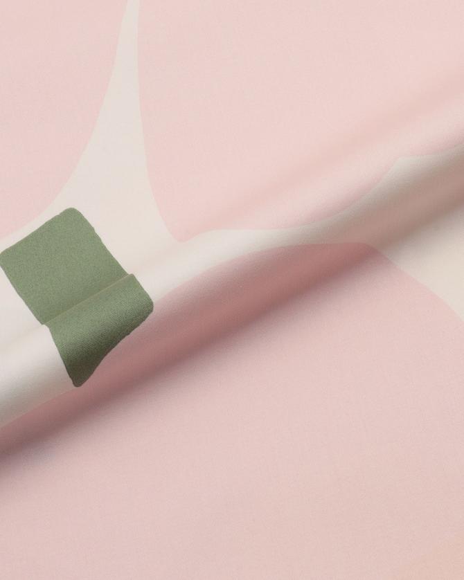 Unikko コットンサテンファブリック