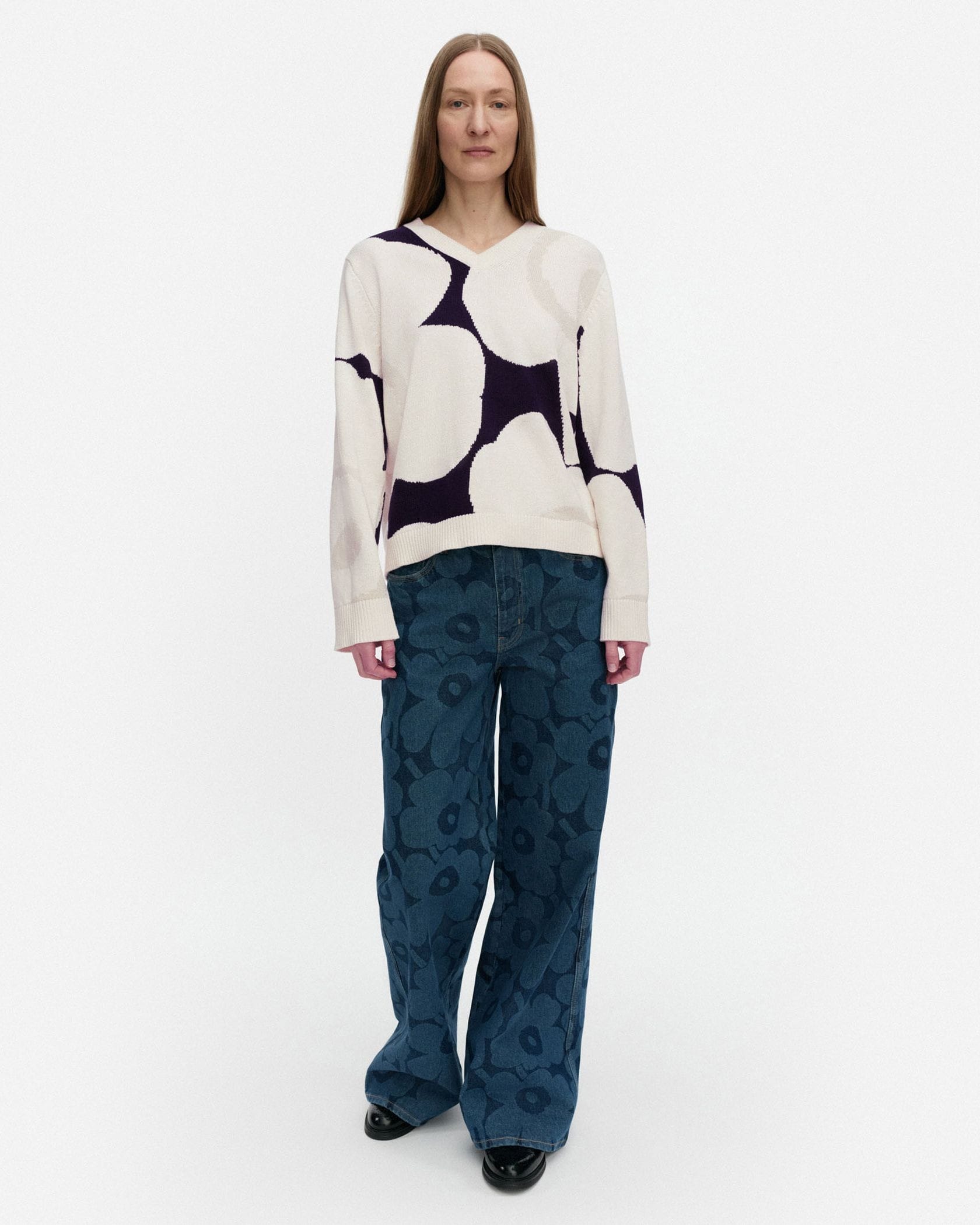 Pomppia Unikko ニット | Maija Isola | Marimekko (マリメッコ) 日本