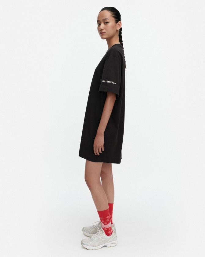 [オンライン先行予約]Rastit Musta Tamma Placement ワンピース＜1月中旬お届け予定＞