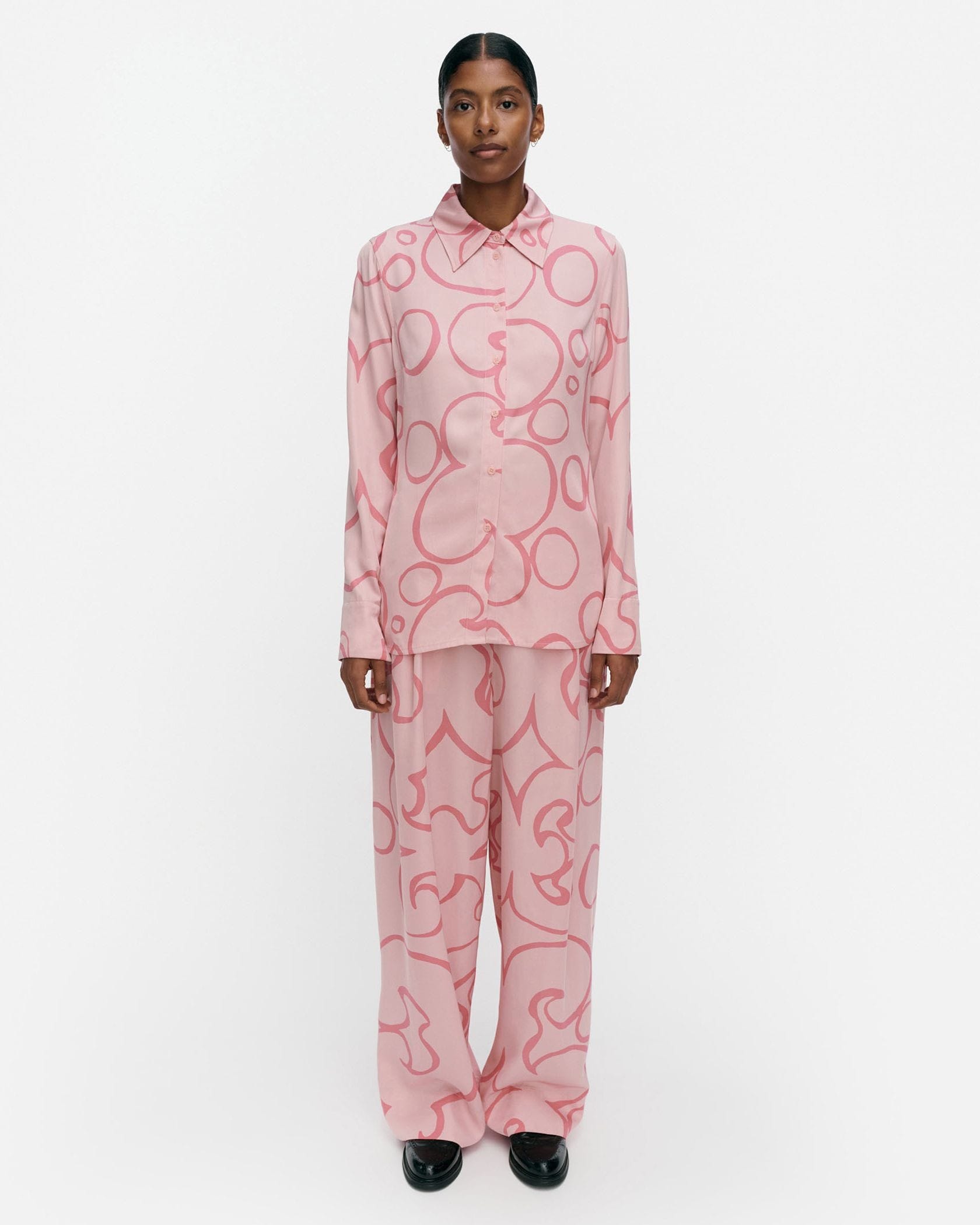 一部店舗・オンラインストア限定】Sh Laatia Unikko ニットワンピース