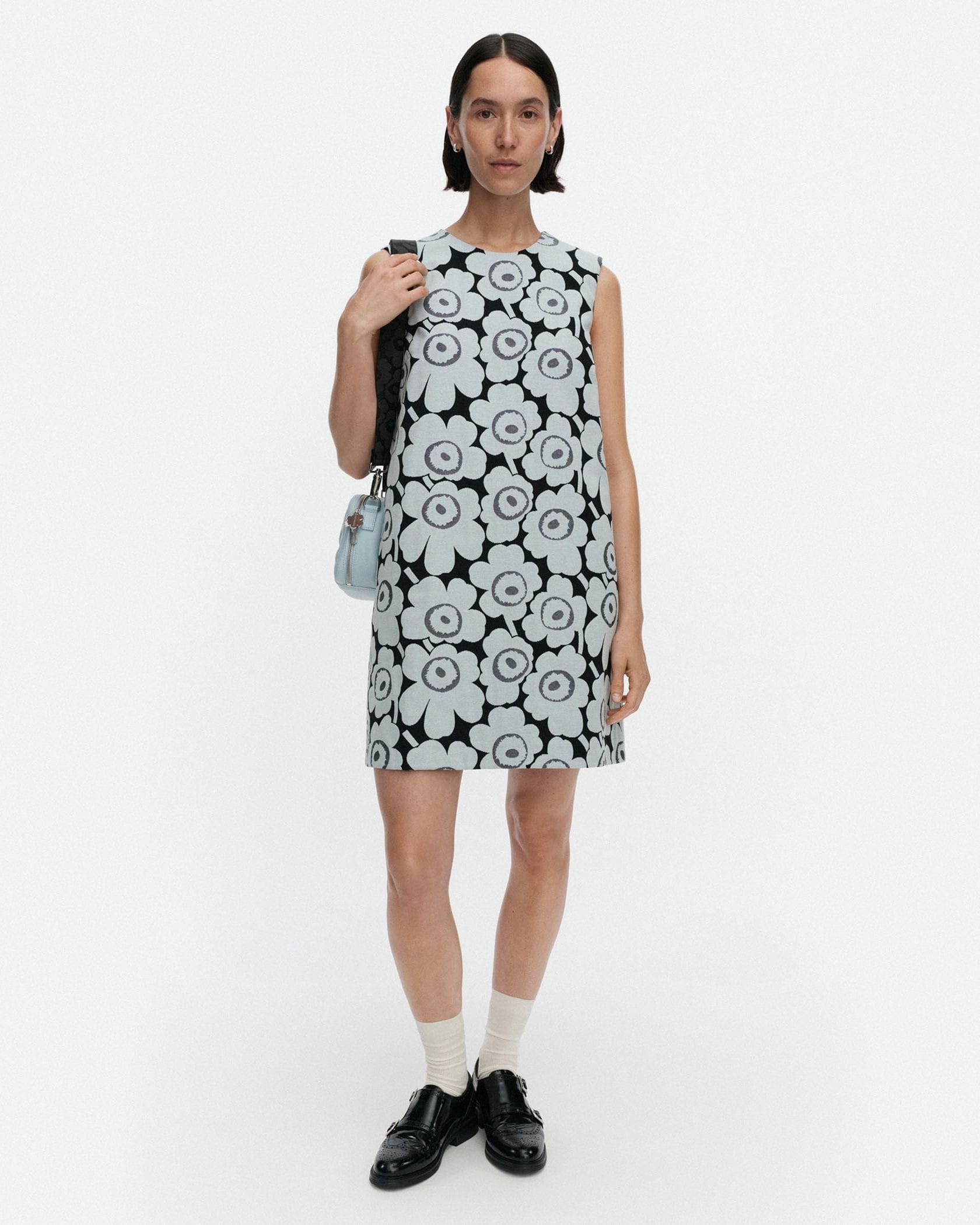 marimekko UNIKKO シャツワンピース marimekko（マリメッコ） ワンピース Unikko / co poplin shirt dress