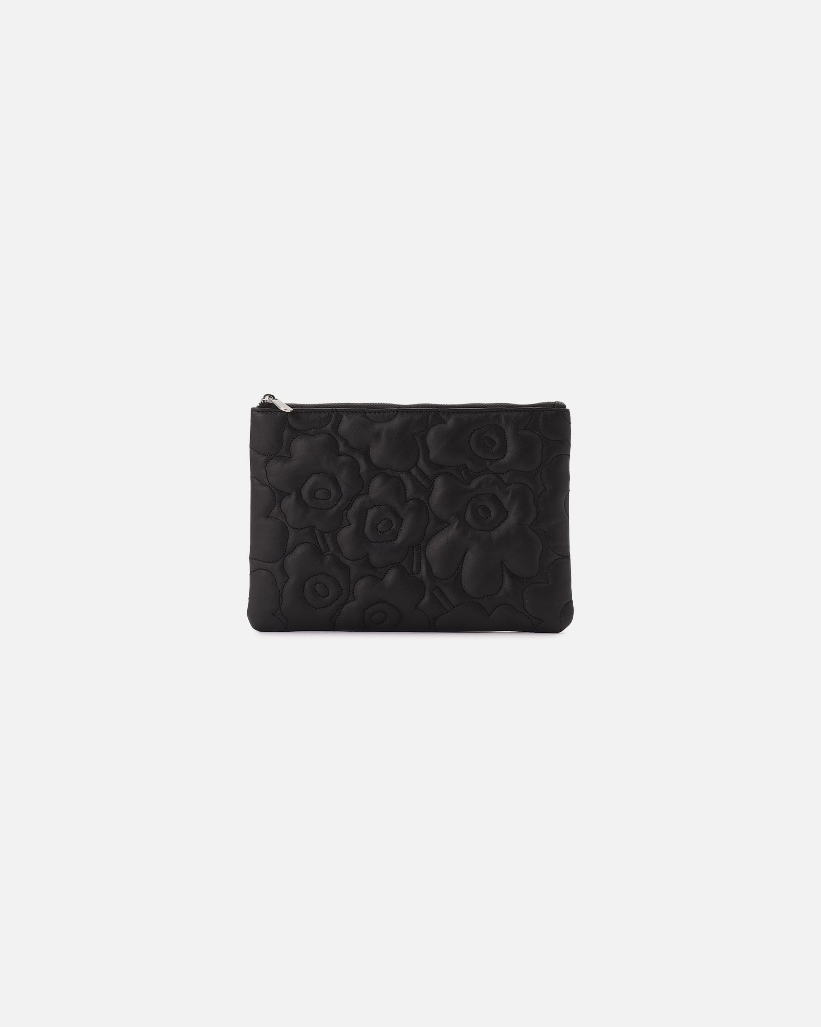 マリメッコ marimekko お財布 ブラック マリメッコ marimekko 二つ折り財布 ウニッコ型押しレザー EMBOSSED