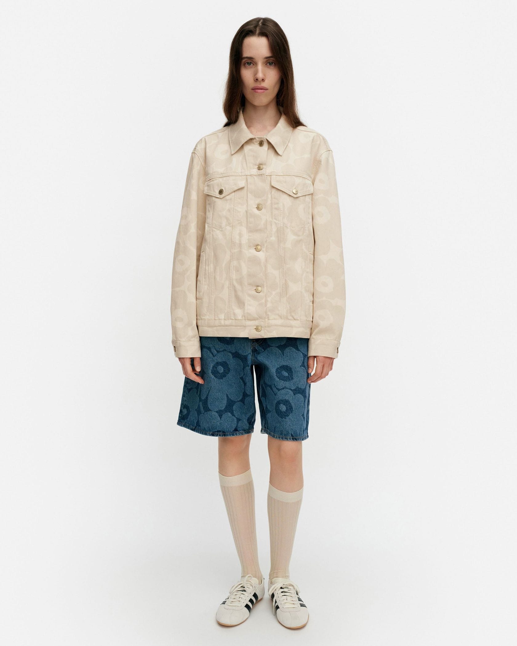 Maridenim Murros Unikko コート | Maija Isola | Marimekko