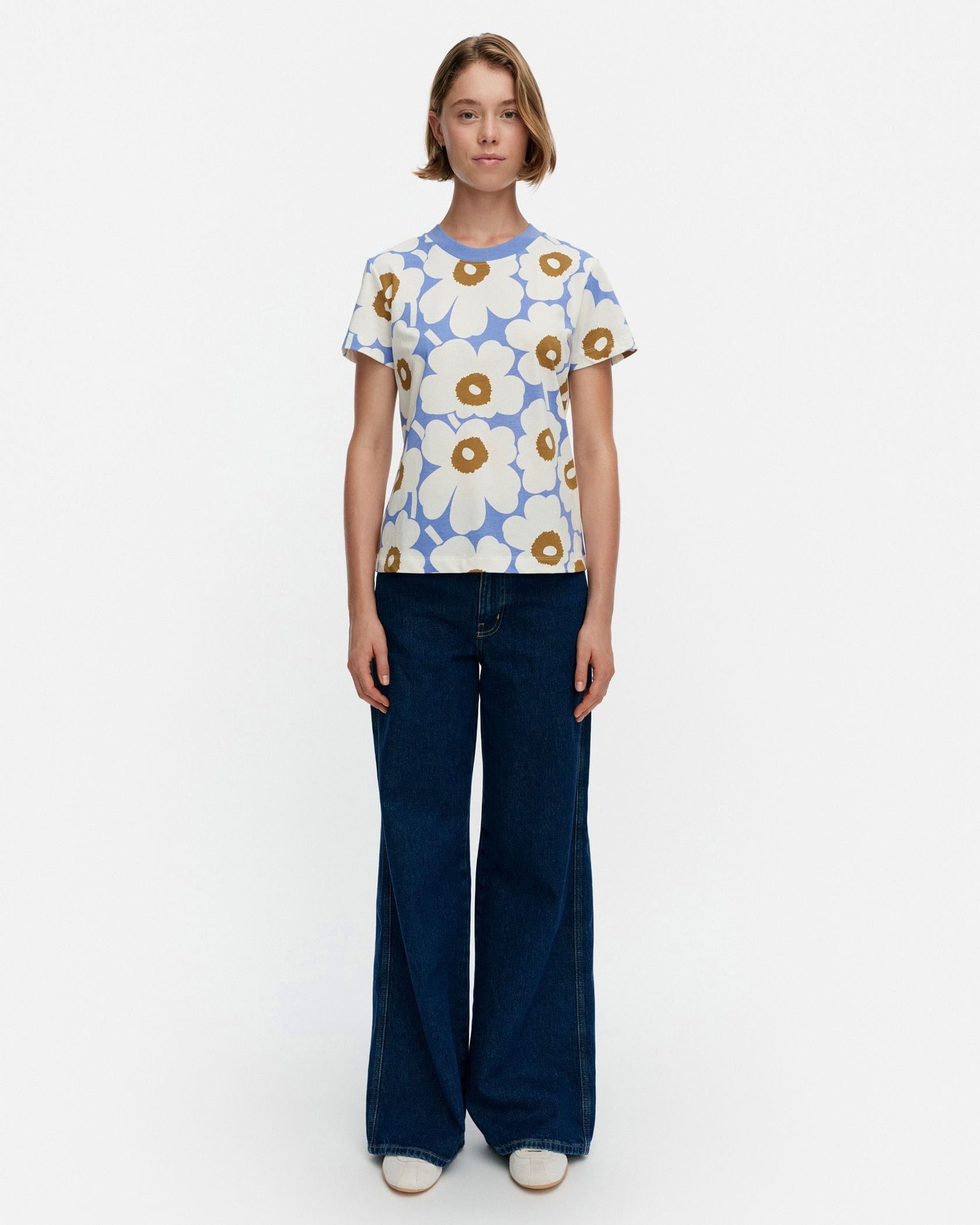 マリメッコ heli フィンランド・アジア限定】Heleys Unikko Tシャツ | Maija Isola