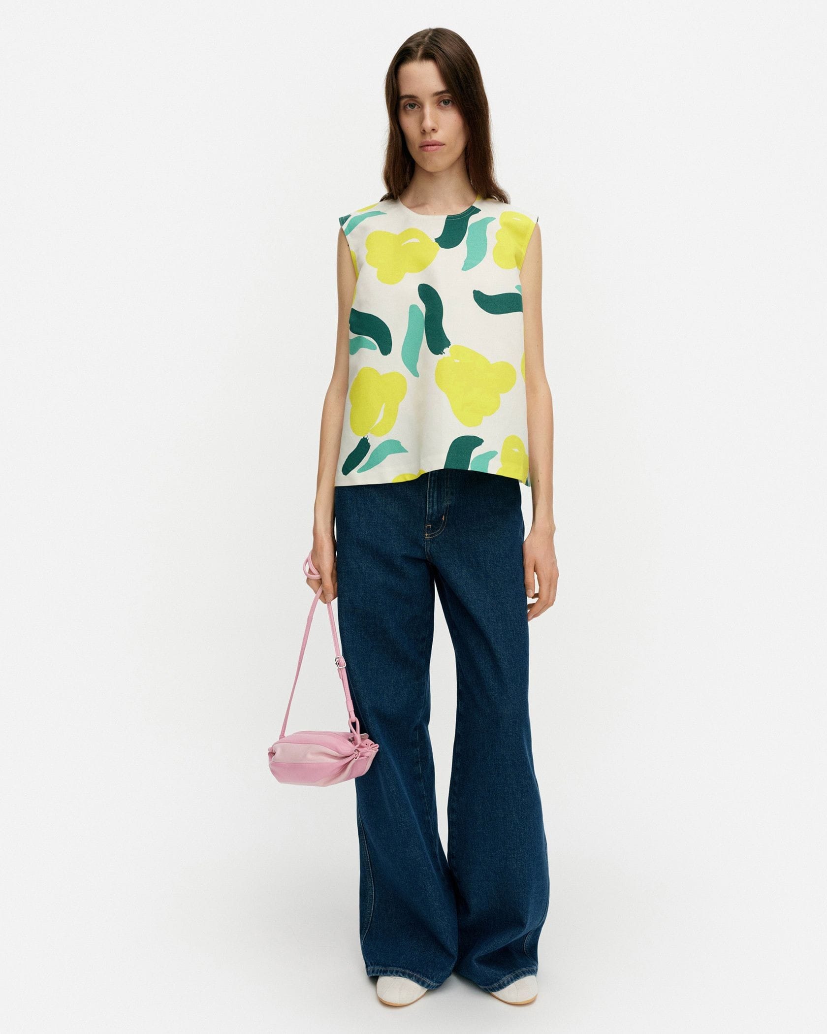 marimekko 七分丈ブラウス marimekko（マリメッコ） ブラウス シャツ レディース メンズ