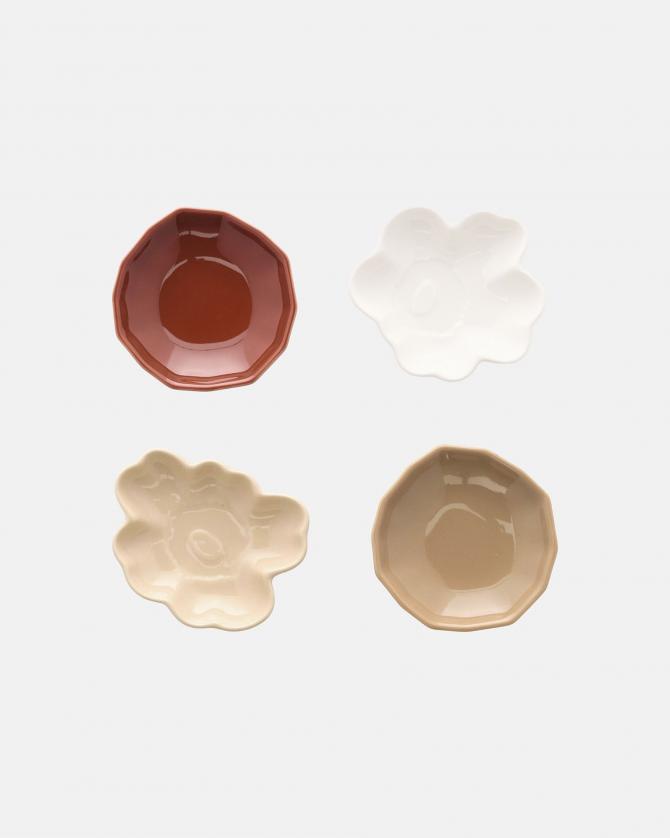 Unikko&Kivet Shape Plate 4枚セット