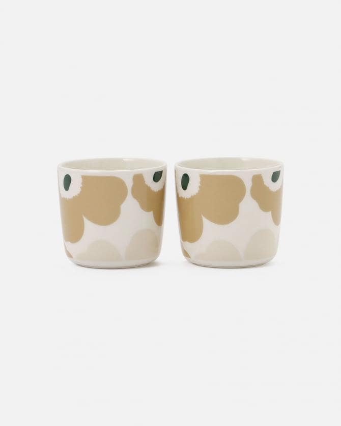 Unikko コーヒーカップセット（ハンドルなし）200ml