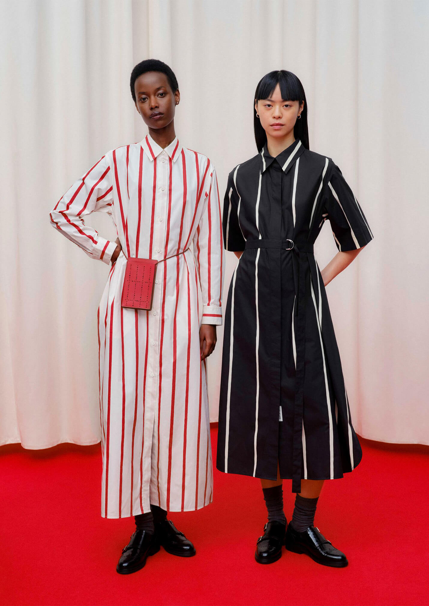 【2025AW】marimekko マリメッコ/ Drapee Pioni ワンピース Marimekko｜Sh Migot Perenna ワンピース | Rakuten Fashion